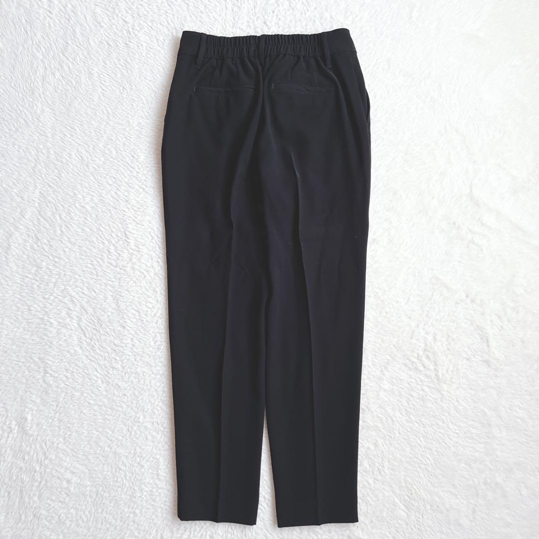 美品✨プラステ ノーカラージャケット パンツスーツ セットアップ ブラック L