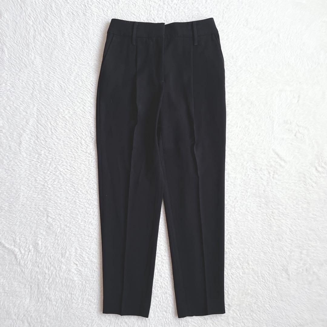 美品✨プラステ ノーカラージャケット パンツスーツ セットアップ ブラック L