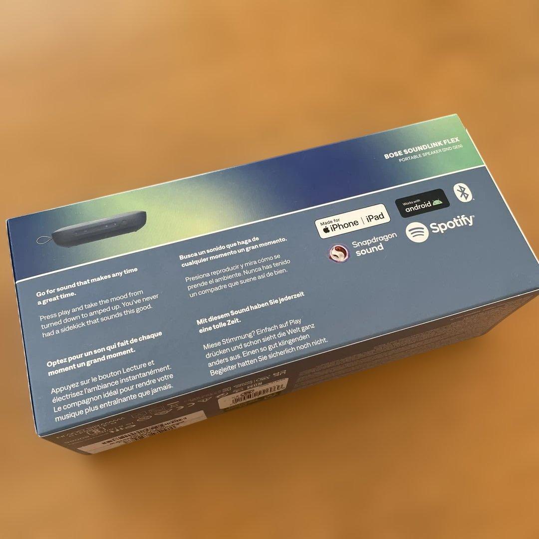 【新品未開封】BOSE SOUNLINK FLEX ポータブルスピーカー