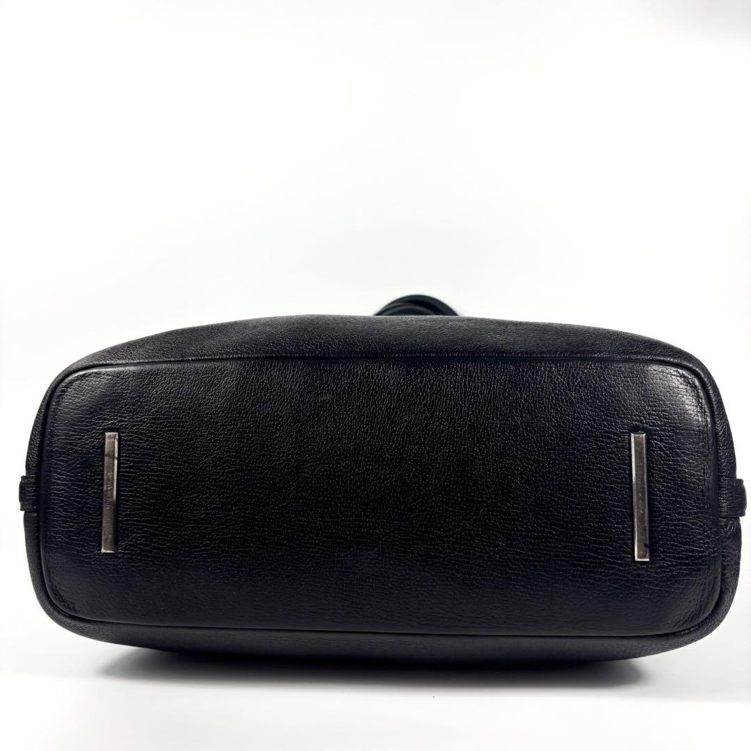 ✨希少 美品✨ペッレモルビダ トートバッグ デッキナイン A4可 レザー 黒