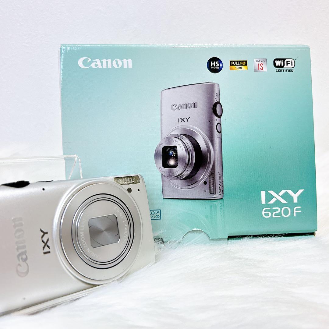 Canon IXY 620F デジカメWi-Fi対応 コンデジ　コンパクト　箱付
