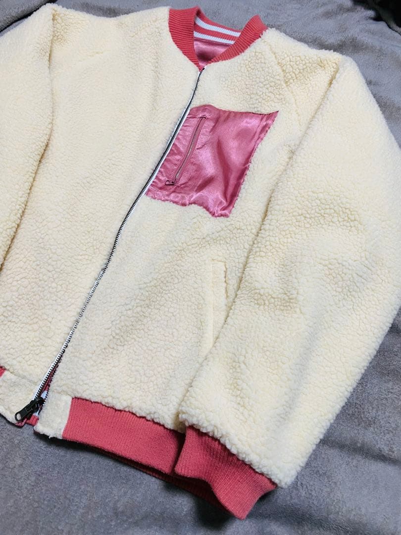 美品２面用 HOUSTON USA 芝ワンちゃん 日本 スカジャン unisex