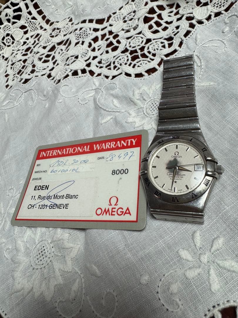 OMEGA Constellation ステンレス時計