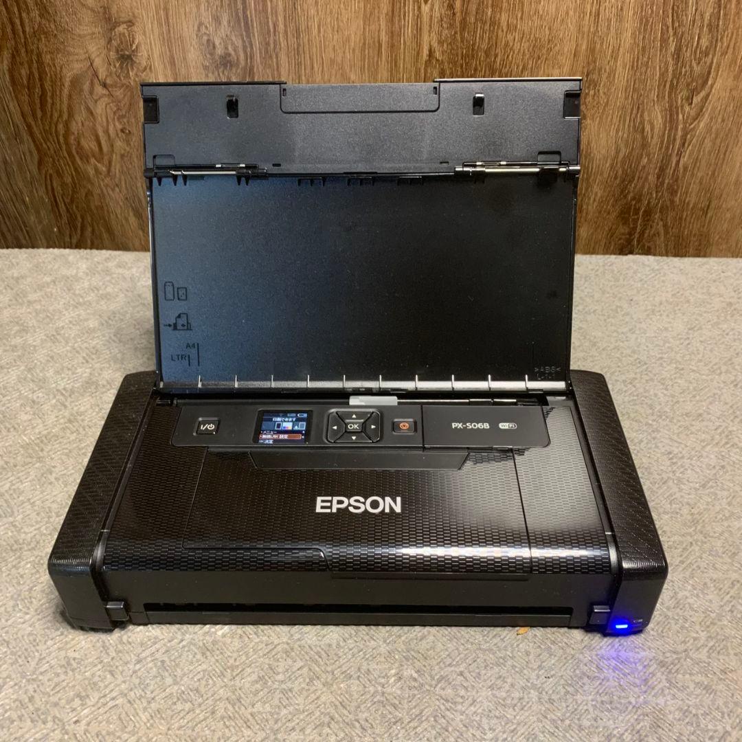 K489 EPSON インクジェットプリンター PX-S06B 2022年製