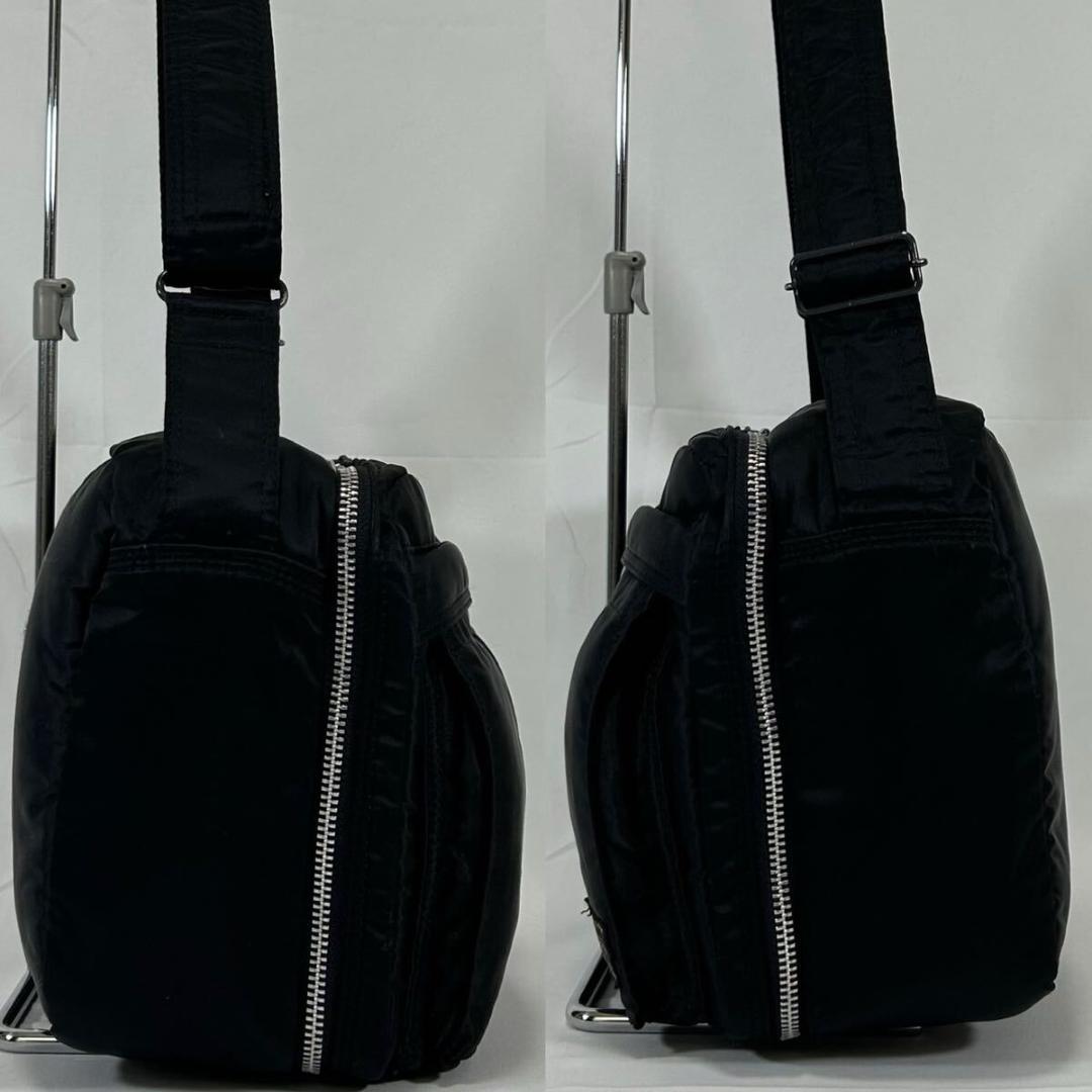 【美品】ポーター タンカー 吉田カバン ショルダーバッグ ナイロン 肩掛け 黒