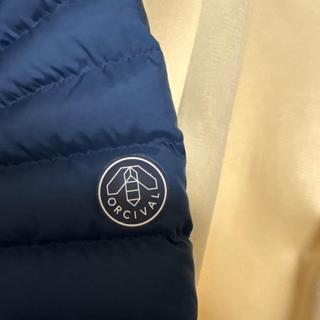 Orcival ネイビー ダウンジャケット サイズ2 オーシバル