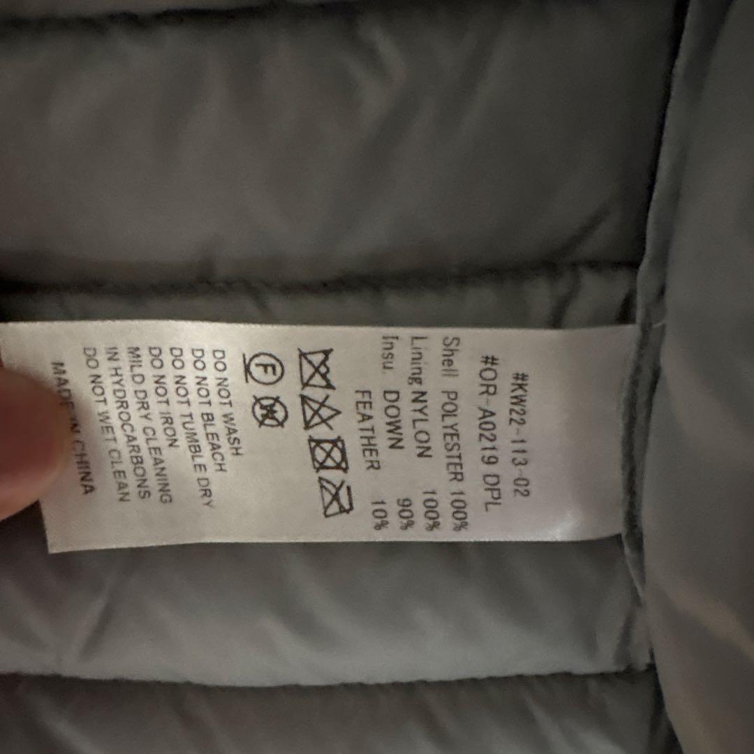 Orcival ネイビー ダウンジャケット サイズ2 オーシバル