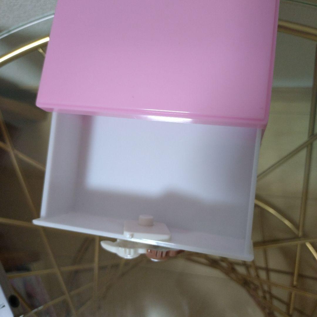 シュガーバニーズ　小物入れ　レア　サンリオ　小物入れ　ケース　引き出し　ピンク