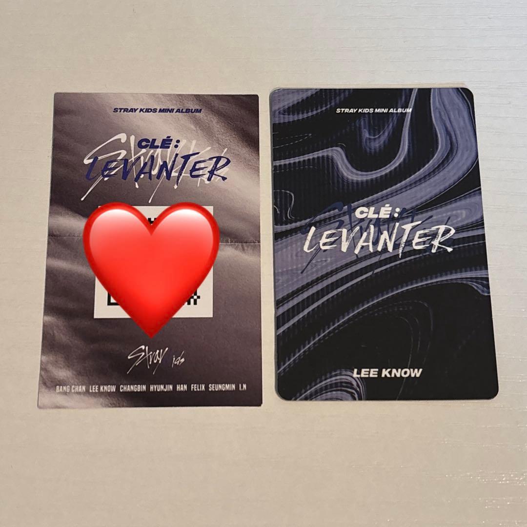 Stray Kids スキズ LEVANTER リノ トレカ セット