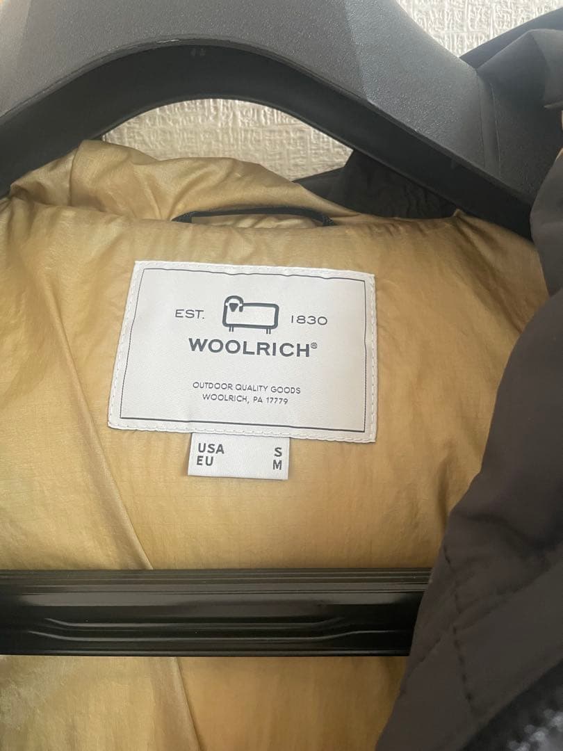 ウールリッチ　グリーンレーベル別注　ダウン　ブラック　Mサイズ