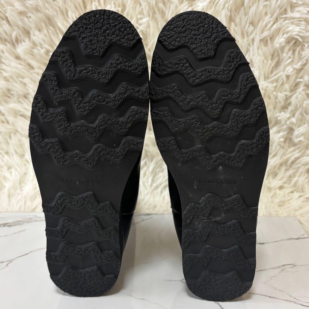 良品✨ カミナンド サイドゴアブーツ ドゥーズィエムクラス別注 黒 ブラック 6