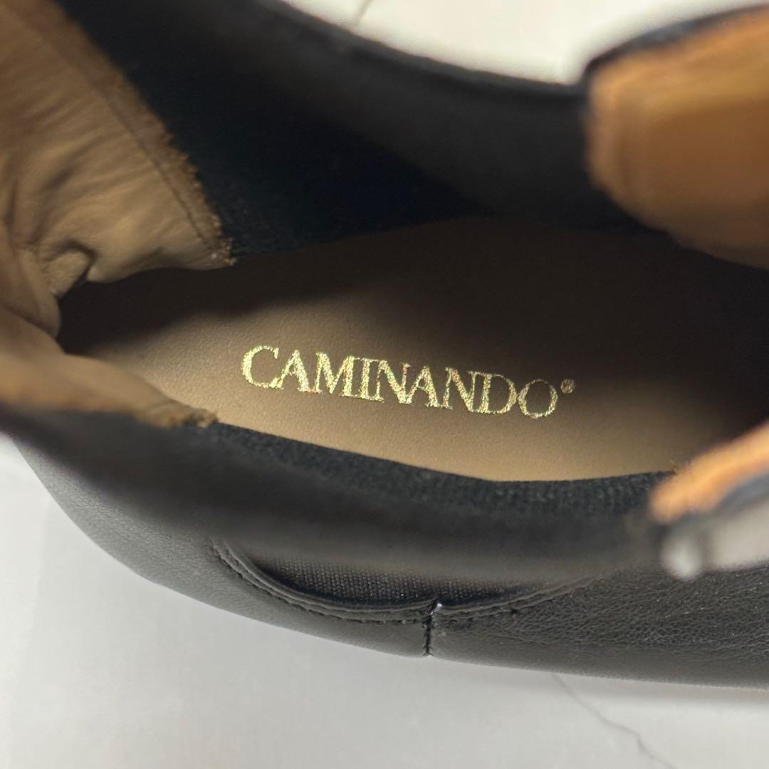 良品✨ カミナンド サイドゴアブーツ ドゥーズィエムクラス別注 黒 ブラック 6