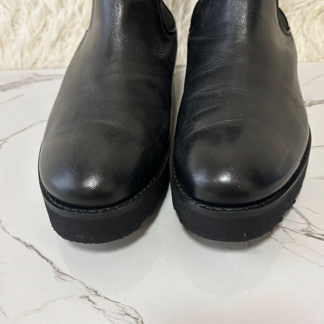 良品✨ カミナンド サイドゴアブーツ ドゥーズィエムクラス別注 黒 ブラック 6