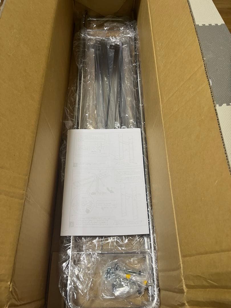 川口工器 隙間収納 ランドリー サイドラック 4段 幅21cm