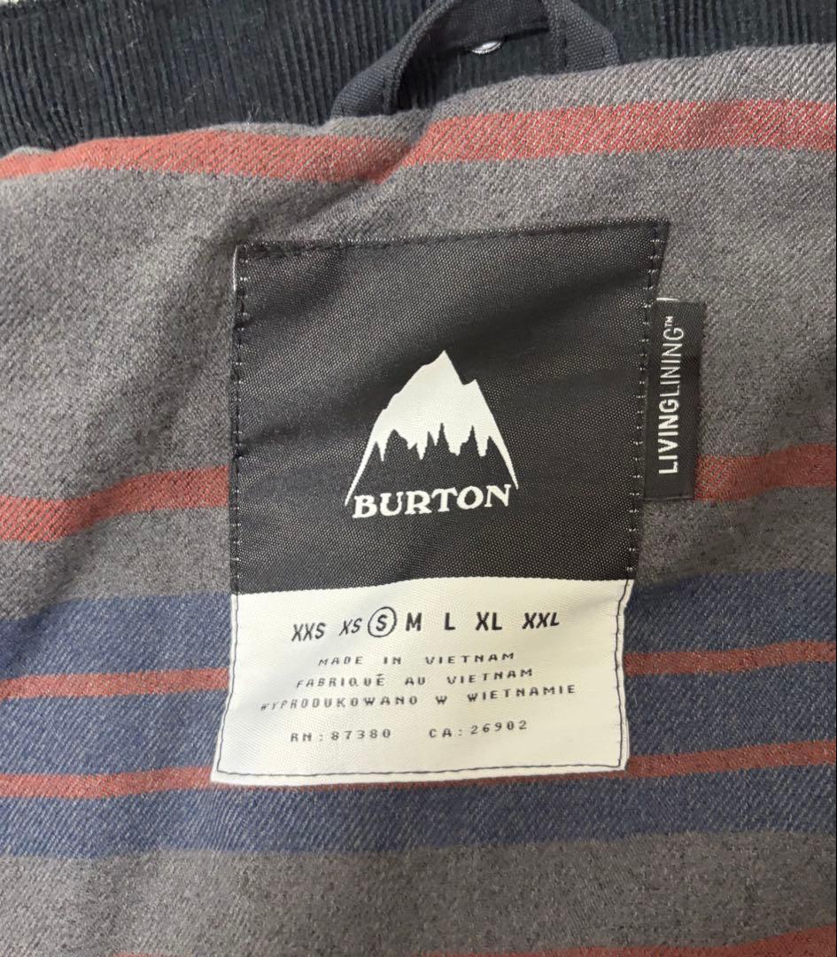 バートン BURTON スノボウェア DUNMORE JK ブラック S