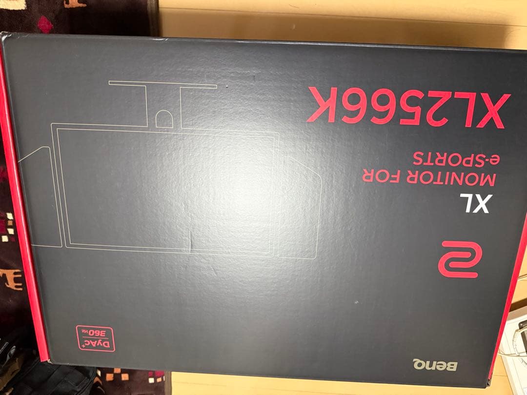 Benq 360hzゲーミングモニター XL2566K