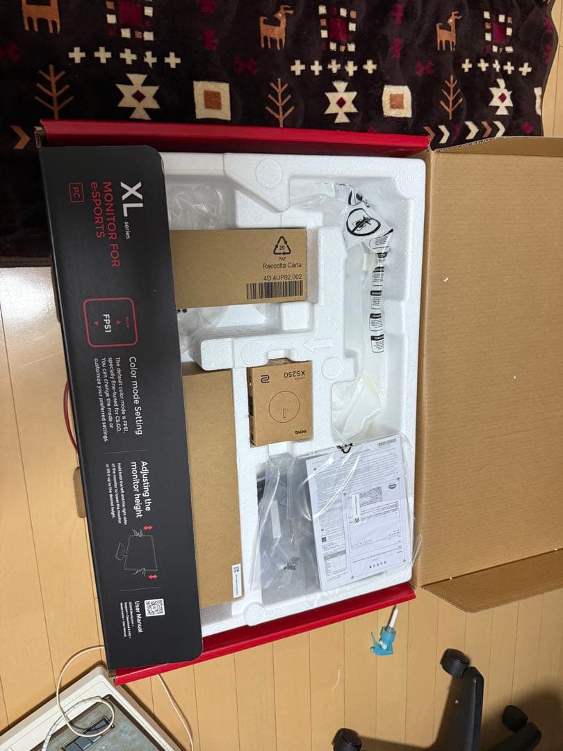 Benq 360hzゲーミングモニター XL2566K