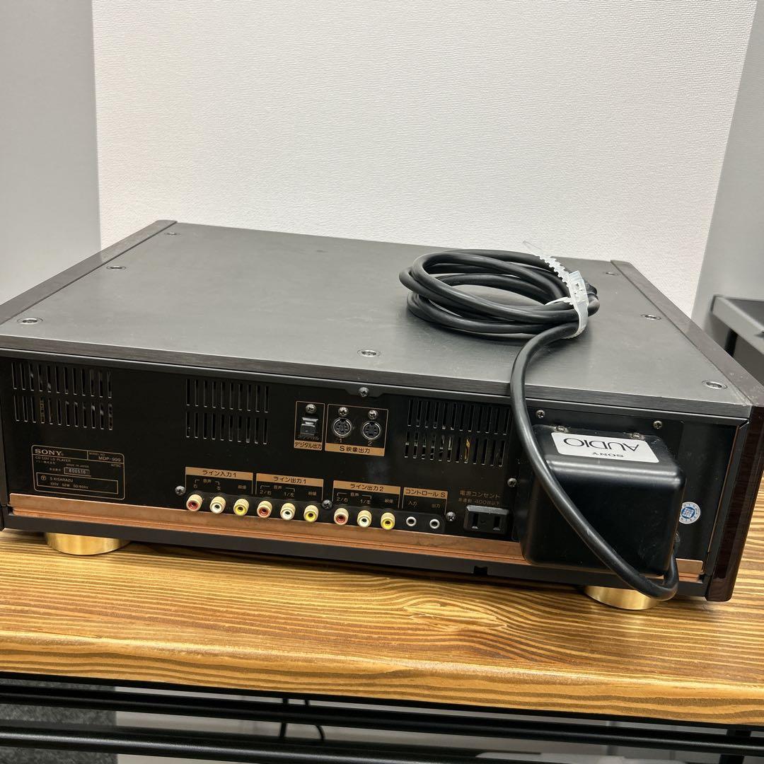 SONY CD/CDV/LDプレーヤー MDP-999 通電確認