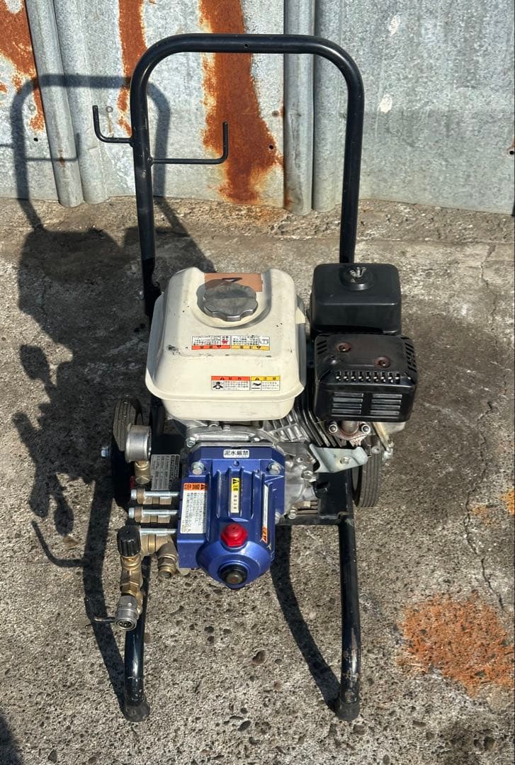 2. ツルミエンジン式高圧洗浄機 HPJ-4120ME-TK本体＆給水ホース