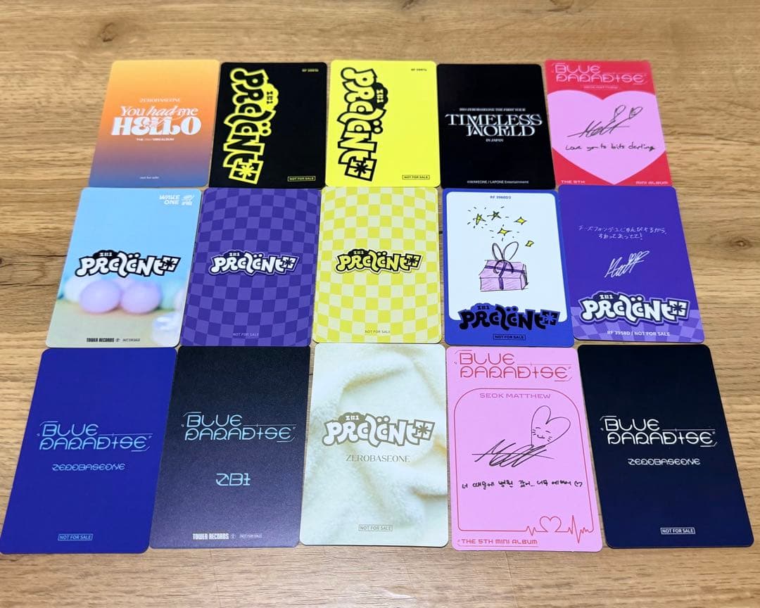 ゼベワン メテュ トレカセット チェキ 映画 旧譜 タワレコ