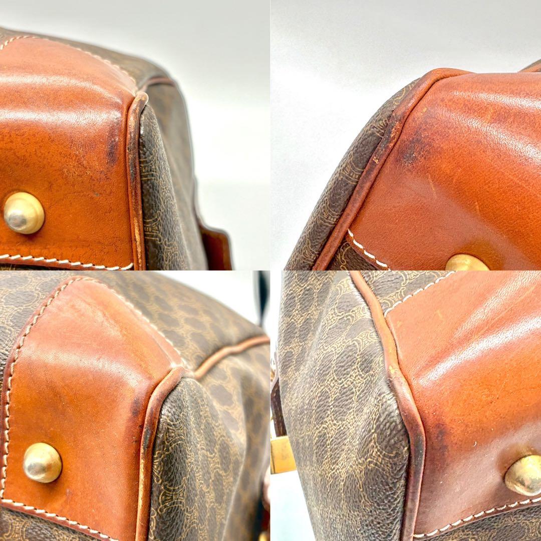 ✨希少・美品✨ CELINE 2wayバッグ ボストンバッグ マカダム柄 PVC