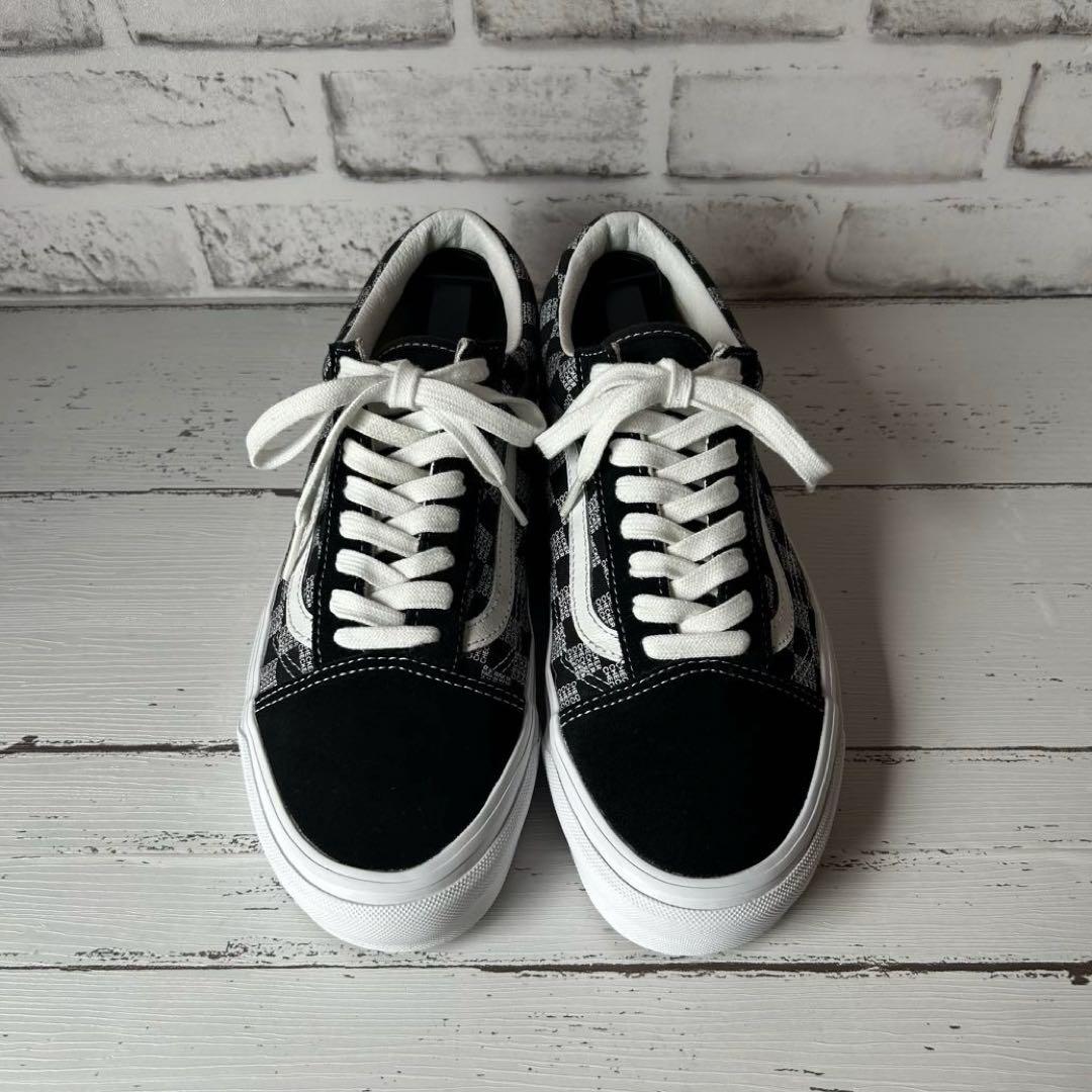 ゆり　VANS Old Skool 36 DX アナハイム 黒 チェッカー