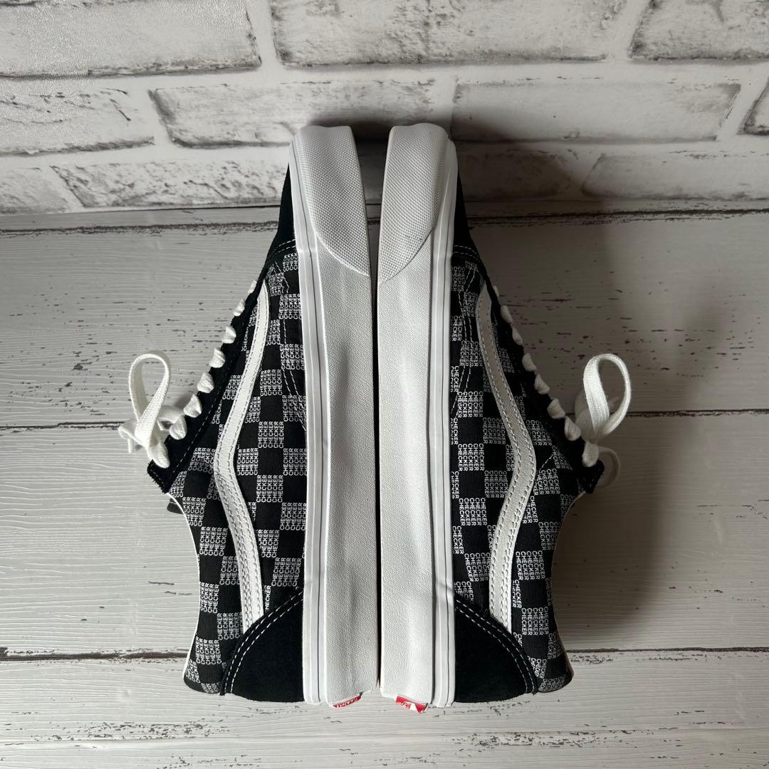 ゆり　VANS Old Skool 36 DX アナハイム 黒 チェッカー