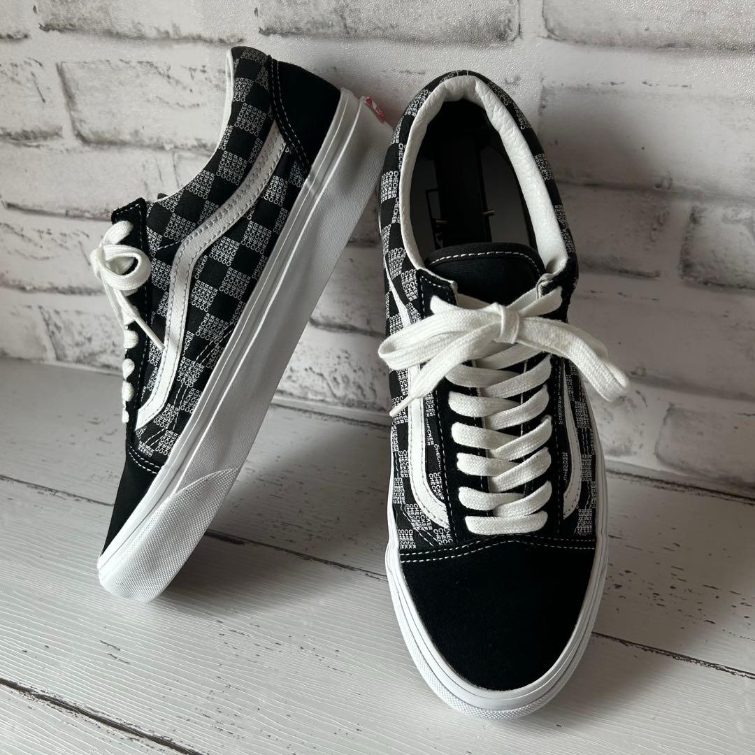 ゆり　VANS Old Skool 36 DX アナハイム 黒 チェッカー
