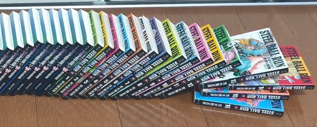 ジョジョの奇妙な冒険全50巻+スティール・ボール・ラン全16巻セット【1-7部】
