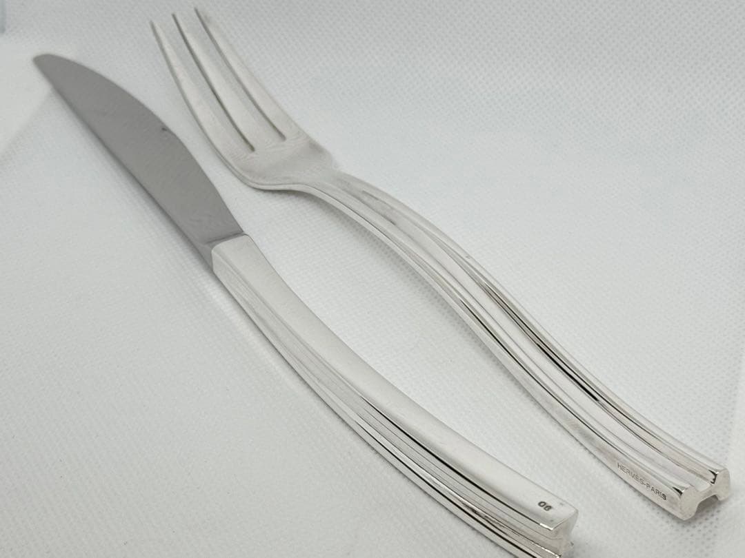 HERMES エルメス カトラリーセット フォーク ナイフ シルバー