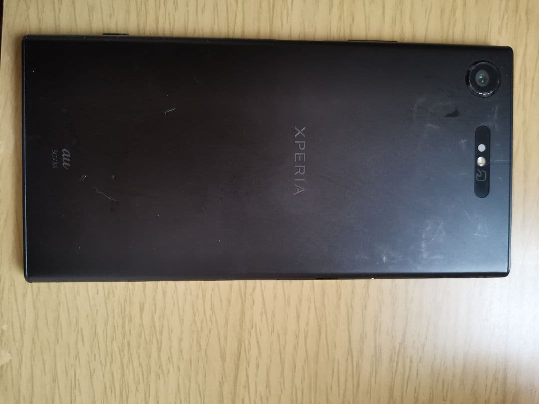 Sony Xperia ブラック SOV36 利用出来るか未確認、ジャンク品