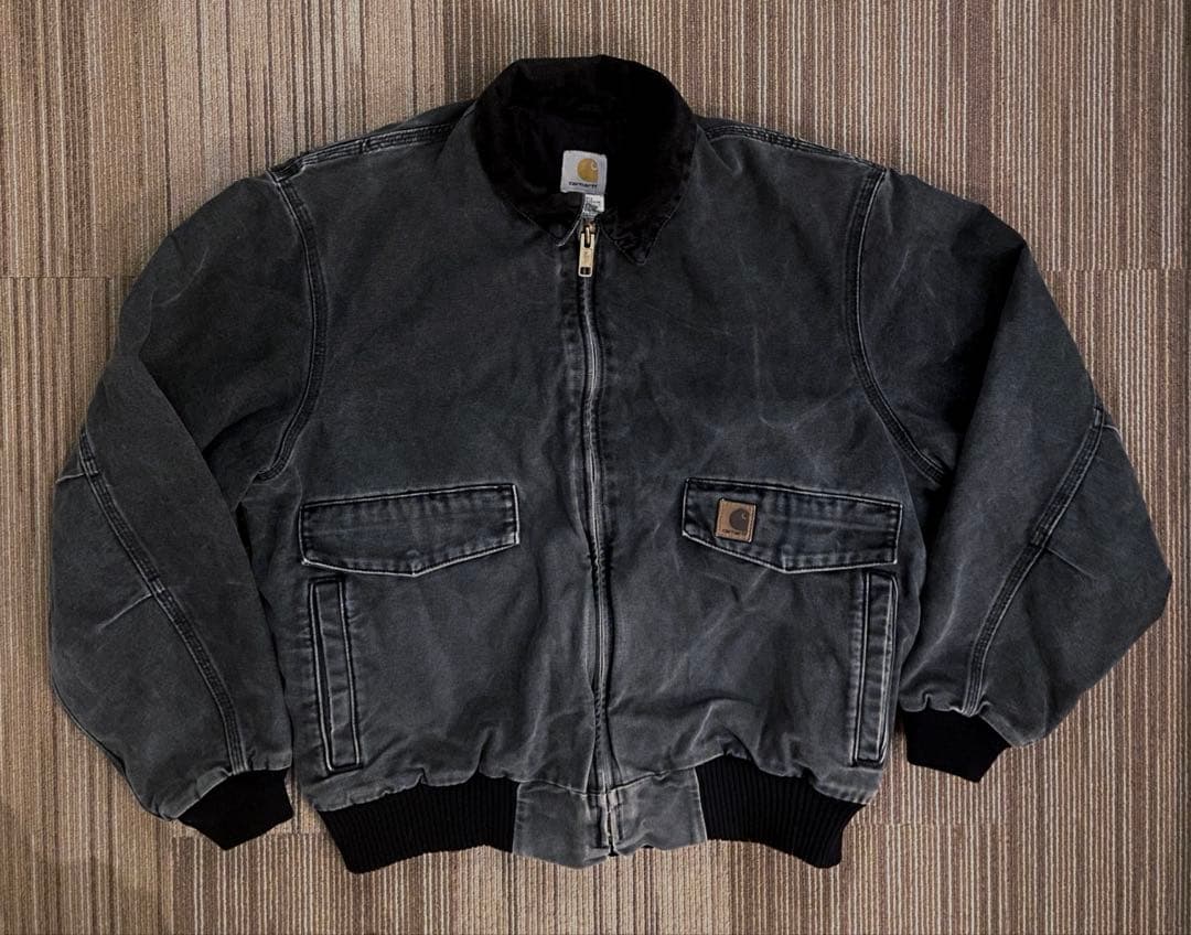 【激レア】Carhartt J165 ボンバージャケット BLK デトロイト