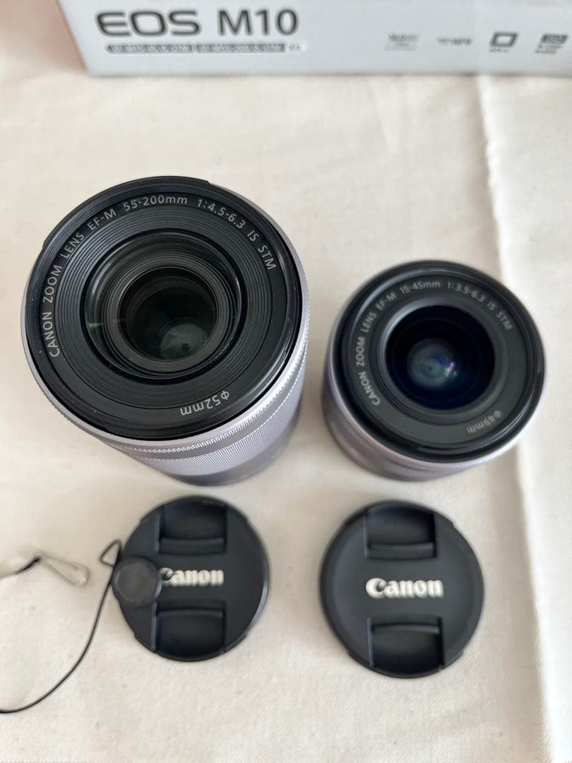 Canon EOSM10 ダブルレンズキット ホワイト