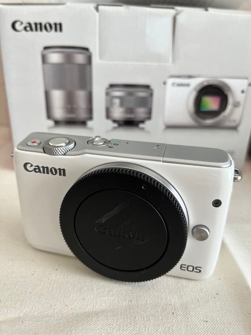 Canon EOSM10 ダブルレンズキット ホワイト