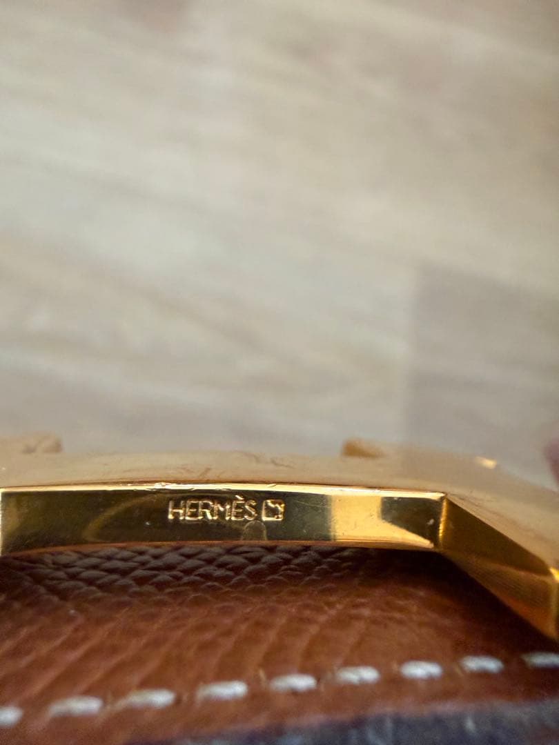 HERMESエルメス　リバーシブルベルト