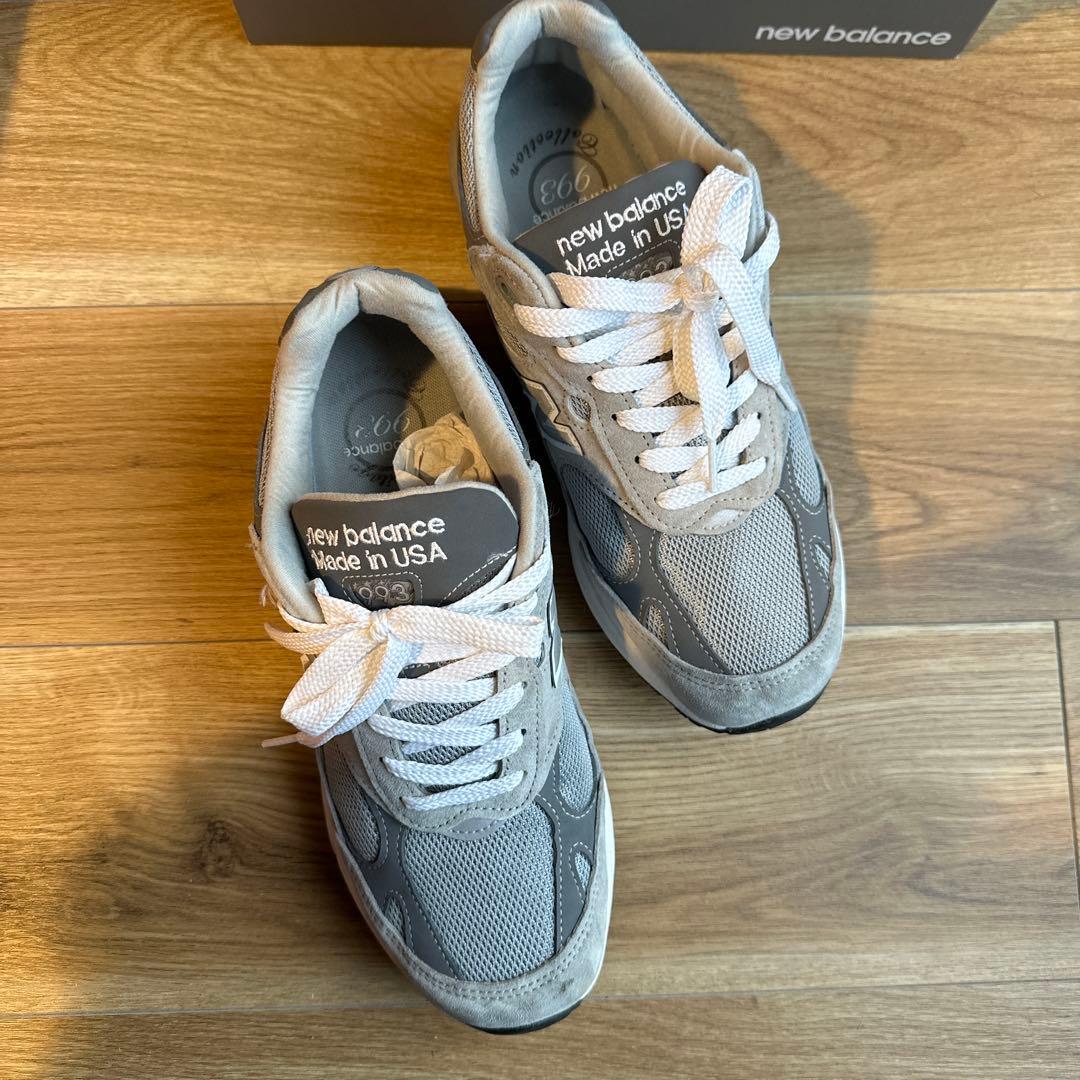 ニューバランス Made in USA 993 グレー