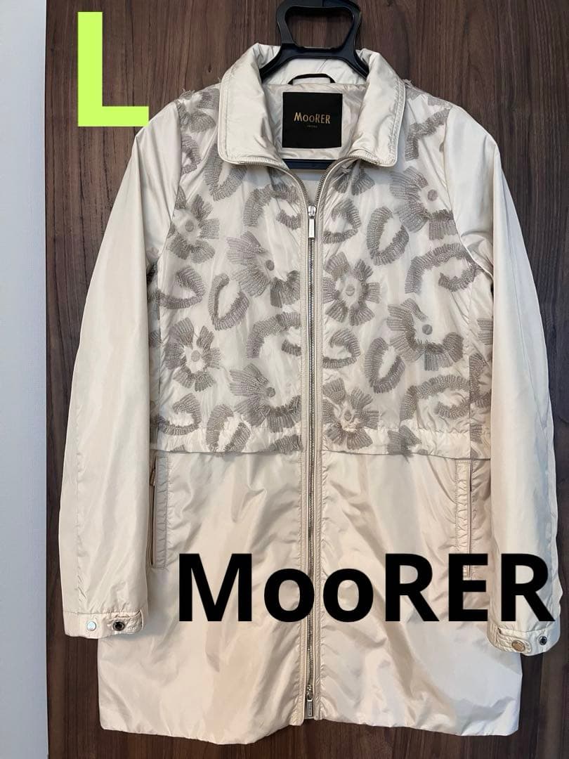 【MooRER 】ムーレー　レディース　ナイロンジャケット　コート　サイズ42