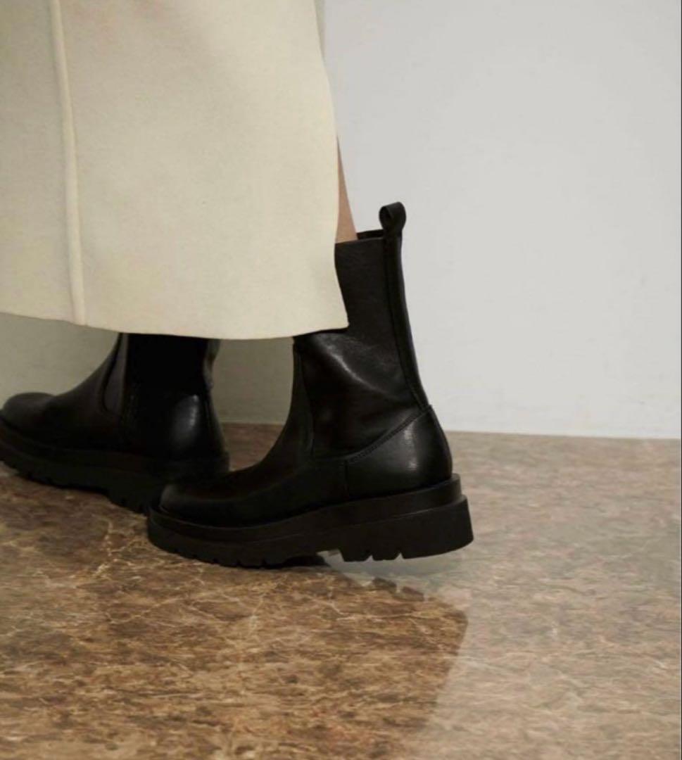 ADAM ET ROPE' トラックソールストレッチブーツ　36