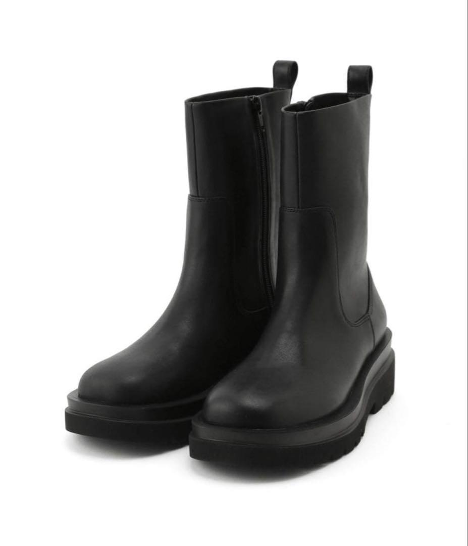 ADAM ET ROPE' トラックソールストレッチブーツ　36