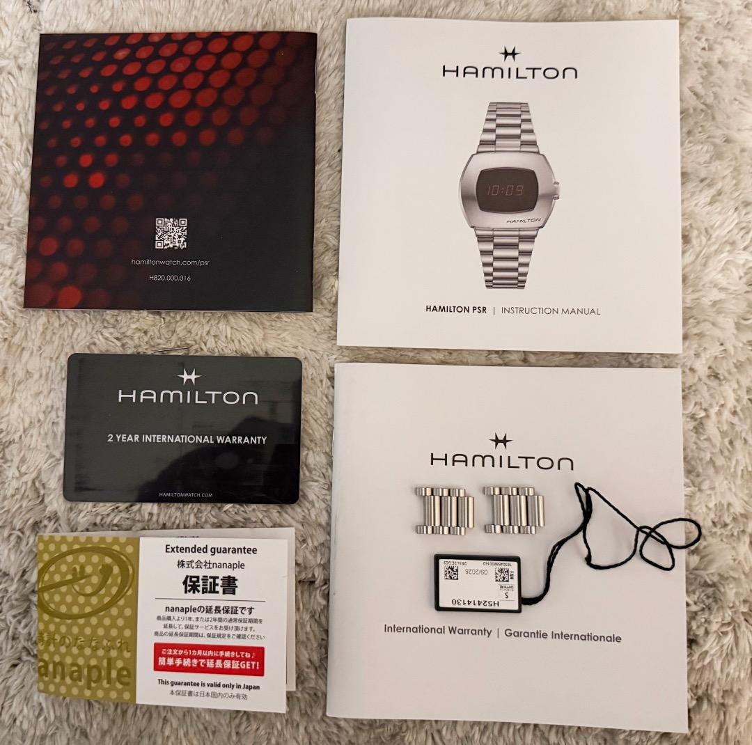 やっさん ハミルトン パルサー PSR 50周年記念復刻モデル。