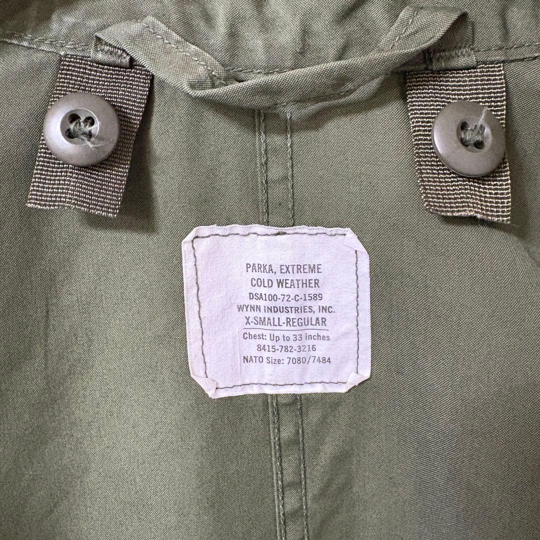 70s M-65 フィッシュテール パーカー フルセット XS