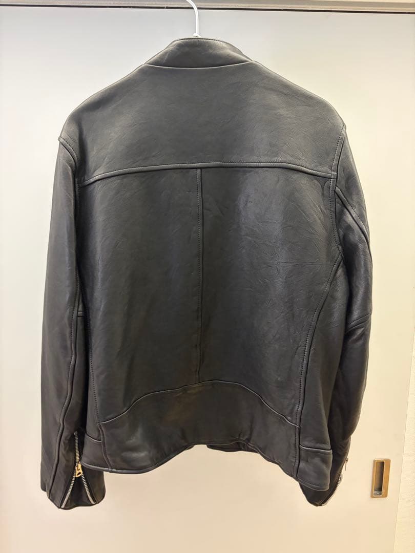 schott ダブルブレストライダース L 羊革