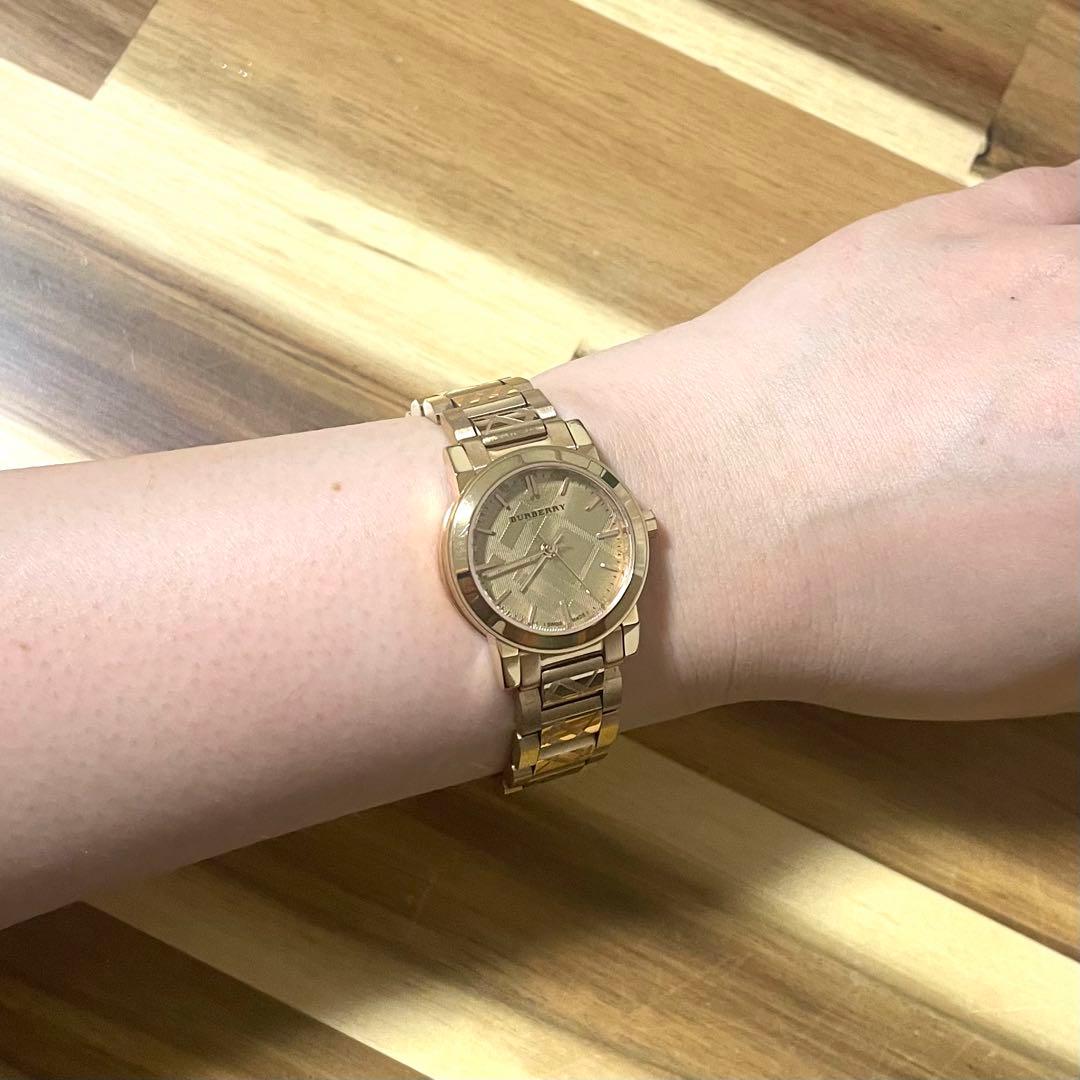 ！お値下げ早い者勝ち！　BURBERRY ローズゴールド 腕時計