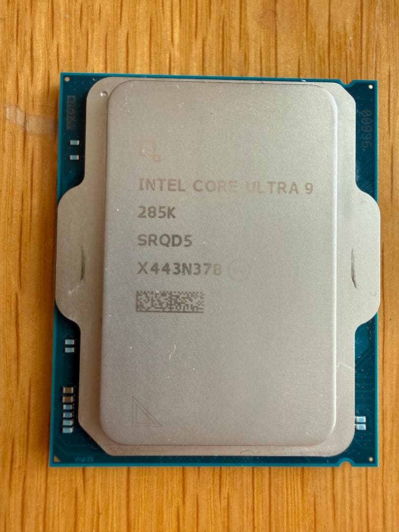【ジャンク品】Intel Core Ultra 9 285K CPU 動作不可