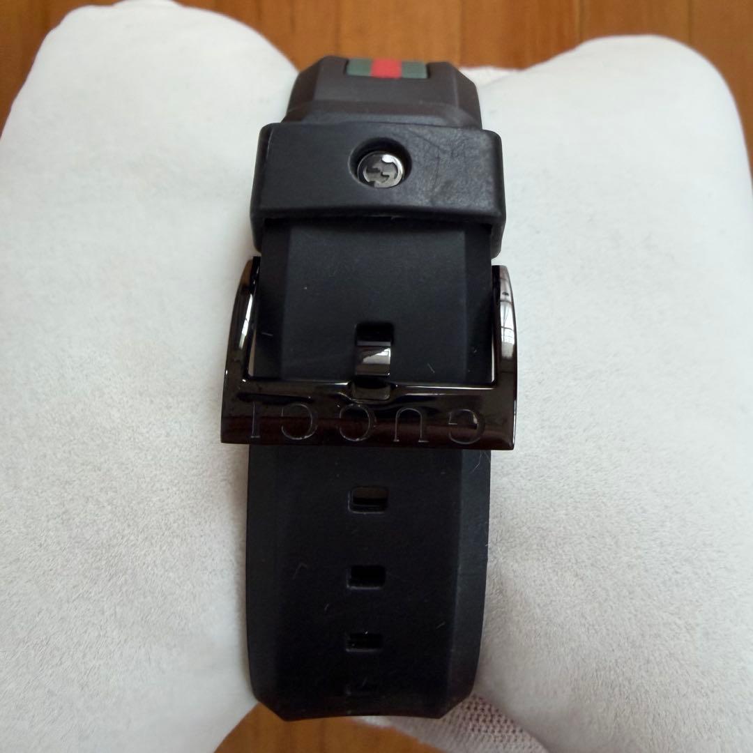 【極美品】GUCCI グッチ メンズ 時計 sync オールブラック ウォッチ