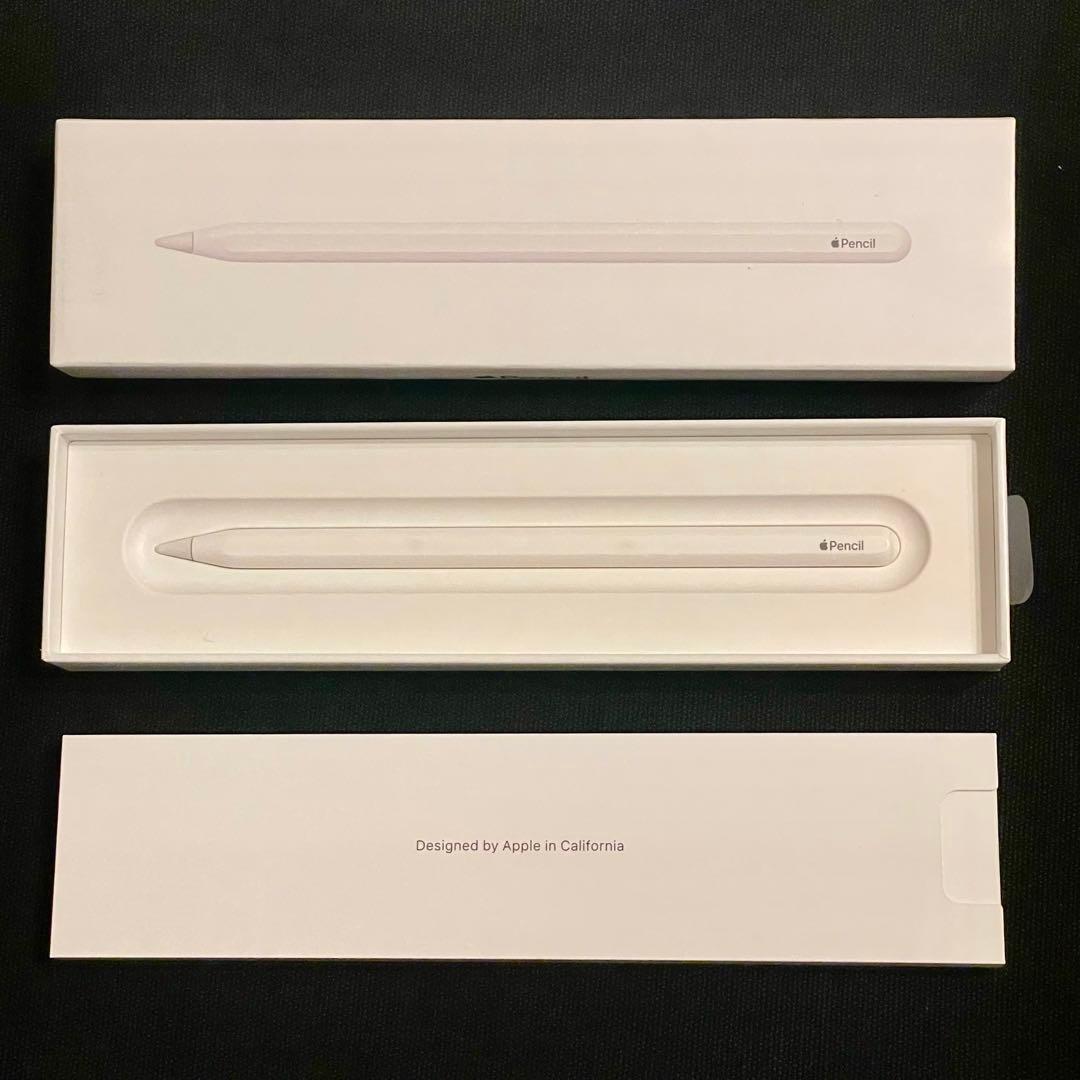 【美品・動作確認済み】Apple Pencil 第2世代 アップルペンシル箱付き