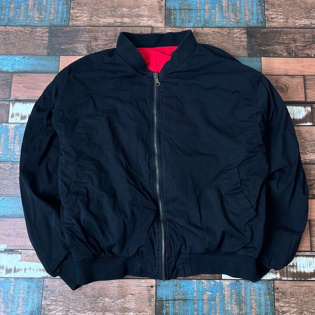 お*ち様 ビンテージ　古着　Marlboro マルボロ　リバーシブルジャケット