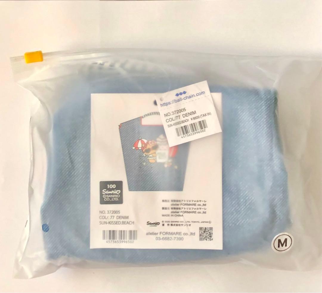 【新品未使用】ボールアンドチェーン 日焼けキティ BEACH（M）DENIM
