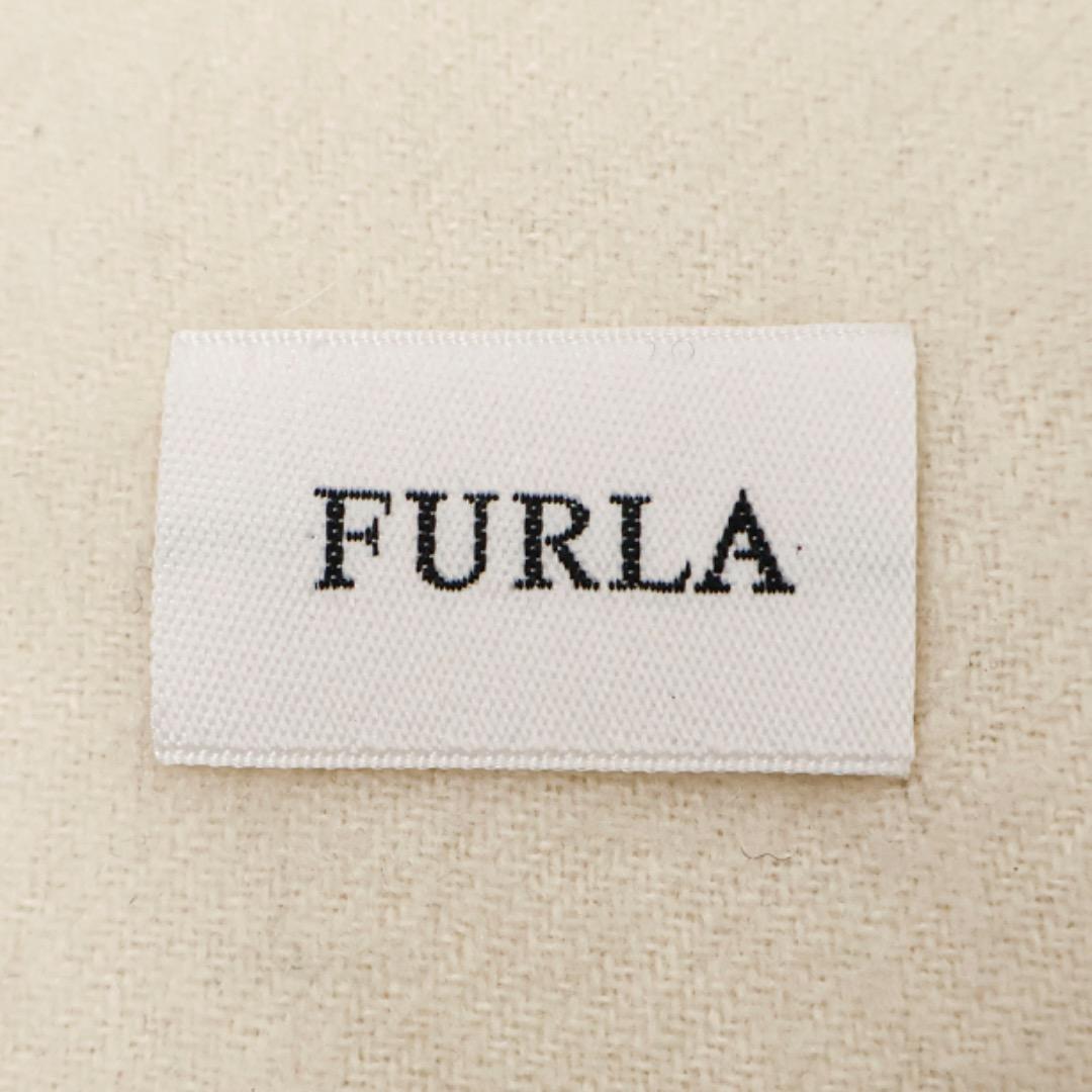 H4966-152◾️フルラ　極上の肌触り！　カシミア100% フリンジマフラー