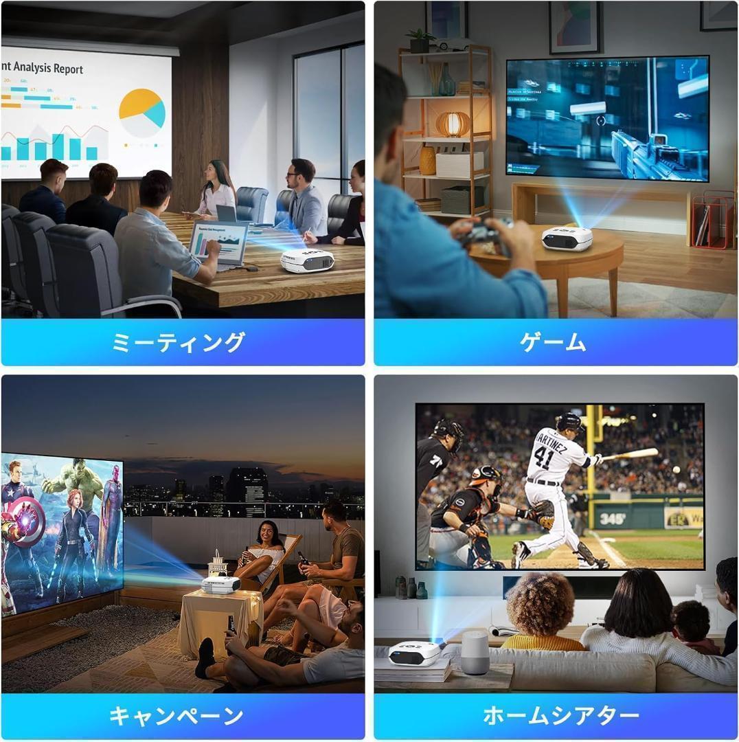 プロジェクター　4台